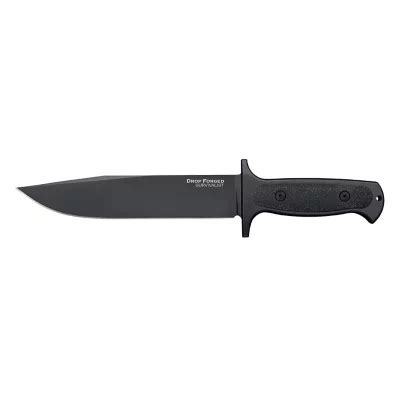 cold steel box|Cold Steel 8 in. Drop Forged Survivalist Knife, Black, .